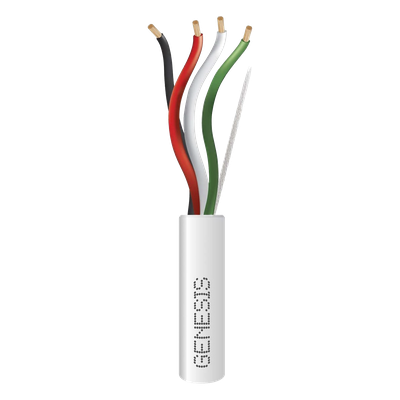 5476-6101/500 - Bobina de Cable de Audio / 152 m (500 pies) / 4 x 14 AWG / Riser / OFC / UL 1666