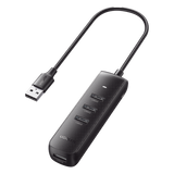 10915 - Ugreen 10915 hub de interfaz USB 3.2 Gen 1 (3.1 Gen 1) Type-A 5000 Mbit/s Negro
