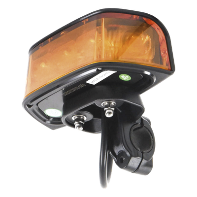 XLT1705A - Luz Frontal Ultra Brillante para Motocicleta / 9 LED 3W / 10-30 VCC / IP66 / 64-104 cm (2.1-3.4 ft) / Ámbar