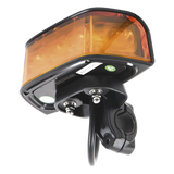 XLT1705A - Luz Frontal Ultra Brillante para Motocicleta / 9 LED 3W / 10-30 VCC / IP66 / 64-104 cm (2.1-3.4 ft) / Ámbar