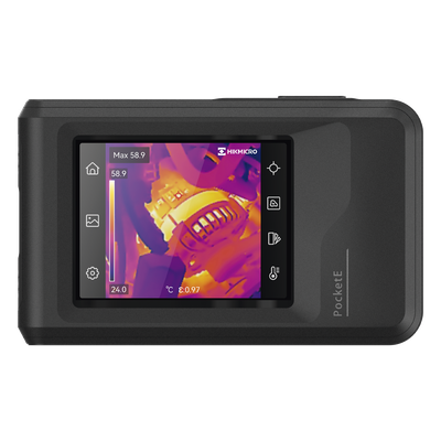 HM-TP40-1AQF/W-POCKETE - Cámara Termográfica Portátil / Resolución Térmica 96 × 96 / SuperIR 240 × 240 / Wi-Fi / IP54 / Autonomía 4 Horas / Rango -20 °C a 350 °C