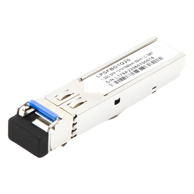 LPSFBD1G20 - Transceptor SFP+ / 1.25 Gbps / Bidireccional / Monomodo / 20 km / TX 1310 nm RX 1550 nm / LC Simplex