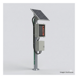 WI5POE28V2 - Kit Solar PoE / 28 W Total / 5 Puertos PoE / 802.3af/at + PoE Pasivo 24 Vcc / Panel 250 W / Batería 120 Ah