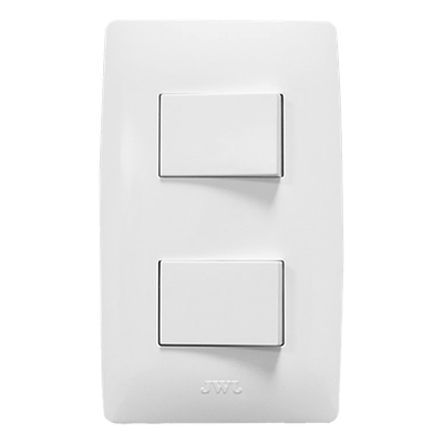 JTL-B72-40 - Apagador Escalera Doble de 127 V~60 Hz 10 A/ Color Blanco.