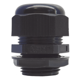 TXG-PG-100NBK - Conector Glándula Plástico / Rosca NPT 1" (25.4 mm) / Rango de Cable 16-22 mm / Color Negro / 7 Dimensiones Precisas