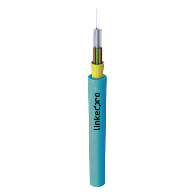 LP-IC-OM4-R-06 - Cable de Fibra Óptica Multimodo OM4 50/125 / 6 Hilos / Tight Buffer 900µm / OFNR Riser / Dieléctrico / 6.56 pies máximo por tramo