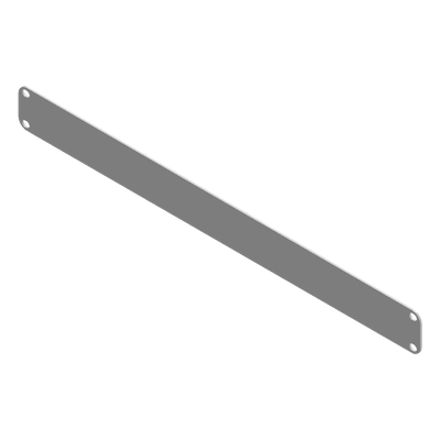 STF-1UW - Tapa Ciega para Rack / 1U / 19 Pulgadas / Acero Calibre 14 / Pintura Electrostática Blanca / 483 x 44 mm (19 x 1.73 in)