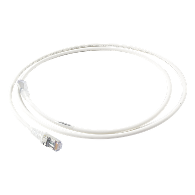 SP6A-S05-02 - Patch Cord Cat6A Blindado / S/FTP / 28 AWG / 1.52 m (5 ft) / Diámetro 5.5 mm / Color Blanco