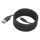 PANACAST50USB-5 - Cable USB 2.0 / 5 m (16.4 ft) / USB-A y USB-C / Alta Velocidad / Compatible USB 3.x