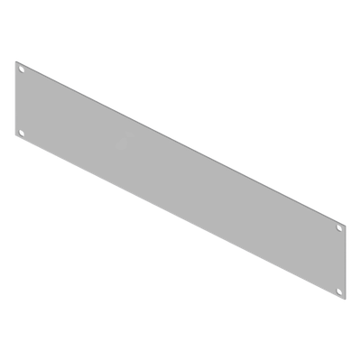 STF-2UW - Panel Ciego para Rack 19 in / 2U / Acero Calibre 14 / 483 mm x 88 mm (19.02 in x 3.46 in) / Pintura Electrostática Blanca / Componente Pasivo