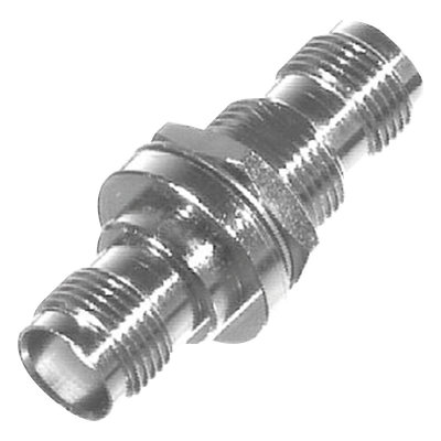 RT-1226 - Adaptador de RF / TNC Hembra Rosca Izquierda a TNC Hembra Rosca Izquierda / Montaje en Panel / Bronce Niquelado / Contacto Oro / Aislante Teflón