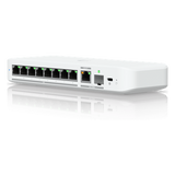 USW-FLEX-2.5G-8 - Switch Administrable / 8 Puertos 2.5GbE / 1 Puerto 10GbE RJ45/SFP+ / 60 Gbps / PoE+ o USB-C