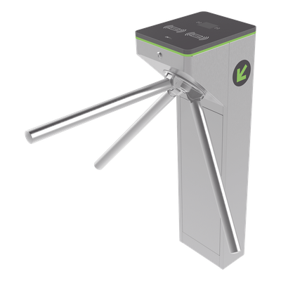 MTS-1000 - Torniquete Trípode / Acero Inoxidable SUS304 / 25 Personas/min / 2 Millones de Ciclos / Bidireccional / LED / 2.62 x 2.46 x 3.12 ft