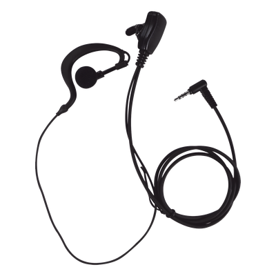 TSR1MT100 - Micrófono de Solapa / 2 Hilos / Tubo Acústico PU Grado Médico / Cable Reforzado con Kevlar / PTT Intercambiable