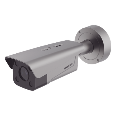DS-TCG406-E(S) - Cámara Bala IP ANPR / 4 Megapixel / Lente Mot. 2.8-12 mm / IR y Luz Blanca 50 m (164 ft) / Control de Barrera / IP67 / IK10 / PoE