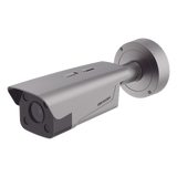 DS-TCG406-E(S) - Cámara Bala IP ANPR / 4 Megapixel / Lente Mot. 2.8-12 mm / IR y Luz Blanca 50 m (164 ft) / Control de Barrera / IP67 / IK10 / PoE