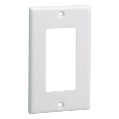 CPGWH - Placa Frontal GFCI / ABS / 114 mm (4.49 in) / 69.8 mm (2.75 in) / Blanco