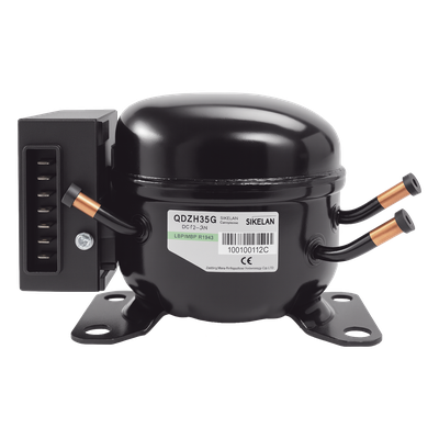 QDZH35G - Compresor para Refrigerador / Gas R134a / Compatible BCD105 y EPLFZ100 / Color Negro