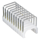 450-003 - Grapas para cable / Aislamiento plástico UL / 300 piezas / 9 mm x 15 mm / 0.35 x 0.59 in / NM Romex 14/3, 12/3