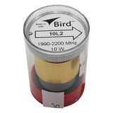10L2 - Elemento de 10 Watt en linea 7/8" para Wattmetro BIRD 43 en Rango de Frecuencia de 1990-2200 MHz.