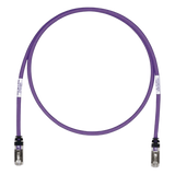 STP6X5VL - Patch Cord Cat6A / Blindado S/FTP / CM/LS0H / 1.52 m (5 pies) / Violeta