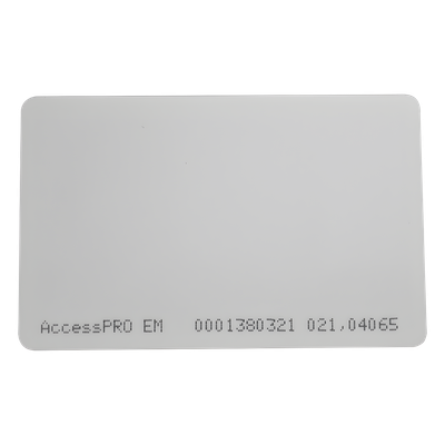 ACCESS-ISO-CARD - Tarjeta Proximidad / 125 kHz / EM4100 / 0.1 mm / Imprimible Doble Cara / 85.6 x 54 mm