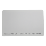 ACCESS-ISO-CARD - Tarjeta Proximidad / 125 kHz / EM4100 / 0.1 mm / Imprimible Doble Cara / 85.6 x 54 mm