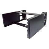 LP-RAP-1904 - Rack Abierto de Pared / 19" / 4U / Acero Calibre 18 / Carga 20 kg / 500 mm (19.7 in) de Profundidad