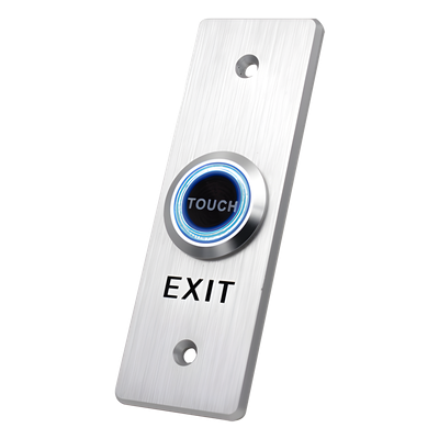 ACCESS840 - Botón de Salida / Perfil Delgado / Contacto NO/COM/NC / Táctil / Aluminio / 24VCC 3A