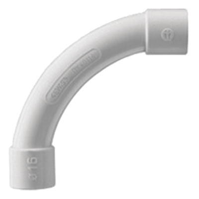 DX-40-140 - Curva para Tubería Rígida / 50 mm / PVC Auto-extinguible / Libre de Halógenos / Datos y Telecomunicaciones