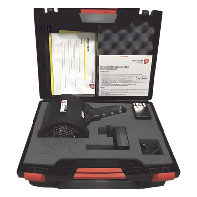 FSL100-TL - Lámpara de Comprobación / Serie FSL100 UV-UVIR-IR3 / Zonas Seguras / Incluye Cargador y Estuche