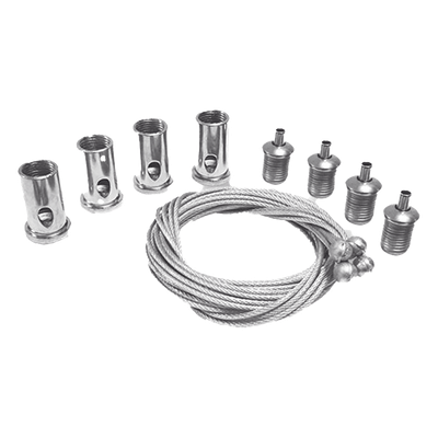 TENSORES-X - Kit de Tensores para Montaje Suspendido / Compatible JPP-40X y JLPP-40L / 40W / 4200 lm / 595 x 595 mm / 6500K