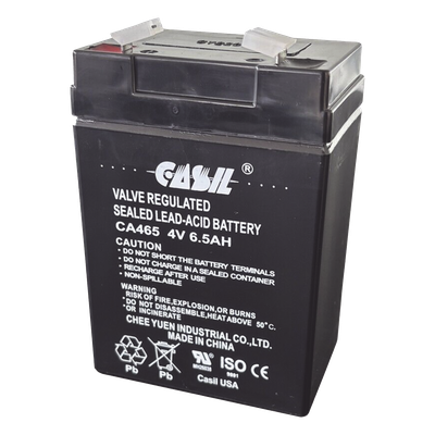 R30011454 - Batería de Respaldo para Comunicador / 4V / 6.5 Ah / Plomo-ácido Sellado Tipo Gel / Vida Útil 5 Años