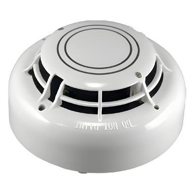 ACC-V - Sensor Fotoeléctrico de Humo y Temperatura / Direccionable / Bajo Perfil 5.08 cm (2 in) / Compensación Automática por Suciedad / LED de Alimentación y Alarma
