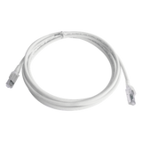 ZM6A-S10-02B - Patch Cord / Cat6A S/FTP / Blindaje 360° / PCB en Conector / CM/LS0H / 3.05 m (10 Pies) / Blanco / Bulk