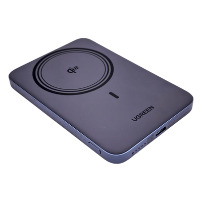 75984B - Power Bank Magnético Inalámbrico / 5000 mAh / USB-C 20W PD3.0 / Carga Inalámbrica 15W / Ultrafino 8.6 mm (0.3 in) / Carga Simultánea