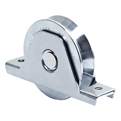 1151-4550-001 - 336V - Rueda de 12 cm / Capacidad Para Puertas de Hasta 400 kg / Canal Tipo "V"