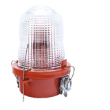 OL1-VLED2-IR - Lámpara de Obstrucción / LED IR Roja / Baja Intensidad 32.5 cd / 120-240 Vca / 360° Cobertura / IP Aeronáutico