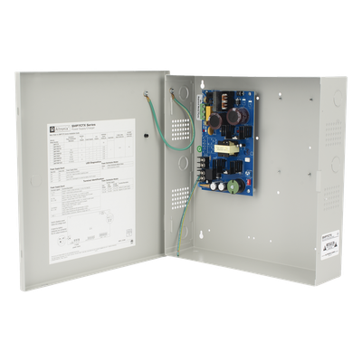 SMP7CTX - Fuente de Alimentación / Salida Seleccionable 12 o 24 Vcc / 6 A / 1 Salida / Cargador de Baterías / Transferencia Instantánea