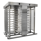XT-200 - Torniquete de Cuerpo Completo / Doble Acceso / Acero Inoxidable 304 / 30 Personas/min / Interior/Exterior / 4 Ejes de Seguridad / 2.31 x 1.46 x 2.2 m (7.58 x 4.79 x 7.22 ft) / 800 kg (1763.7 lb)