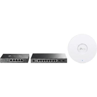 KIT-CERT-OMADA - Kit de Iniciación en redes OMADA / 1 Router ER605 / 1 Switch TL-SG2210P(SG2210P) /  Punto de Acceso EAP61X