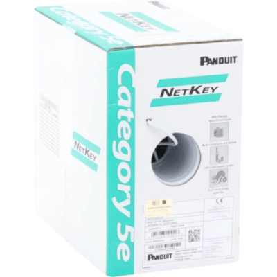 NUC5C04IG-ME - Cable UTP / Categoría 5e / 24 AWG / 305 m (1000 ft) / Cobre Sólido / PVC CM / 4 Pares / PoE