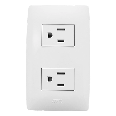 JTL-B72-23 - Contacto Dúplex de 127 V~60 HZ 15 A / Color Blanco.