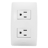 JTL-B72-23 - Contacto Dúplex de 127 V~60 HZ 15 A / Color Blanco.