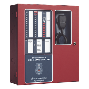 ECC-50/100 - Centro de Comando de Emergencia / 50 W Ampliable a 100 W / 8 Circuitos de Entrada / 14 Mensajes Grabados / Micrófono Supervisado / Listado UL 2572 y UL 864