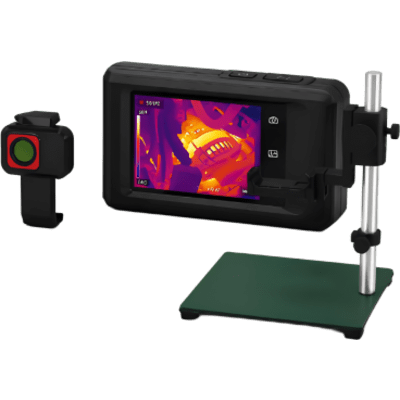 HM-TP42-3AQF/W-POCKET2/INSP - KIT POCKET2 LENTE MACRO BRACKET - Cámara Termográfica Portátil Lente 3.5 mm (256 × 192) / WiFi / IP54 / Memoria interna 16 Gb / Hasta 4 Horas de Funcionamiento Continuo