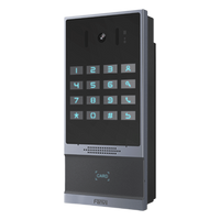 I64 - Videoportero SIP / 2 Megapixel / IP66 e IK07 / Teclado Iluminado / 10,000 Tarjetas RFID / PoE / 2 Relevadores