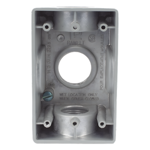 RR-2746 - Caja Condulet / 1" (25.4 mm) / Tres Bocas / Aluminio Diecast / A Prueba de Intemperie / NPT / Volumen 246 cm³