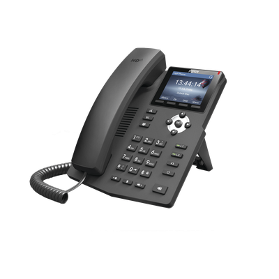 X3S - Teléfono IP empresarial para 2 lineas SIP con pantalla LCD de 2.4 Pulgadas a color y conferencia de 3 vías