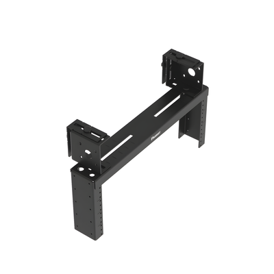 PZLRB4U - Rack de Distribución Aéreo / 4 UR / Rieles Roscados #12-24 / Carga 27 kg (60 lb) / Profundidad 83 mm (3.3 in) / Montaje Universal